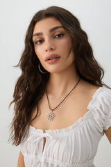 Smocked Crop Top