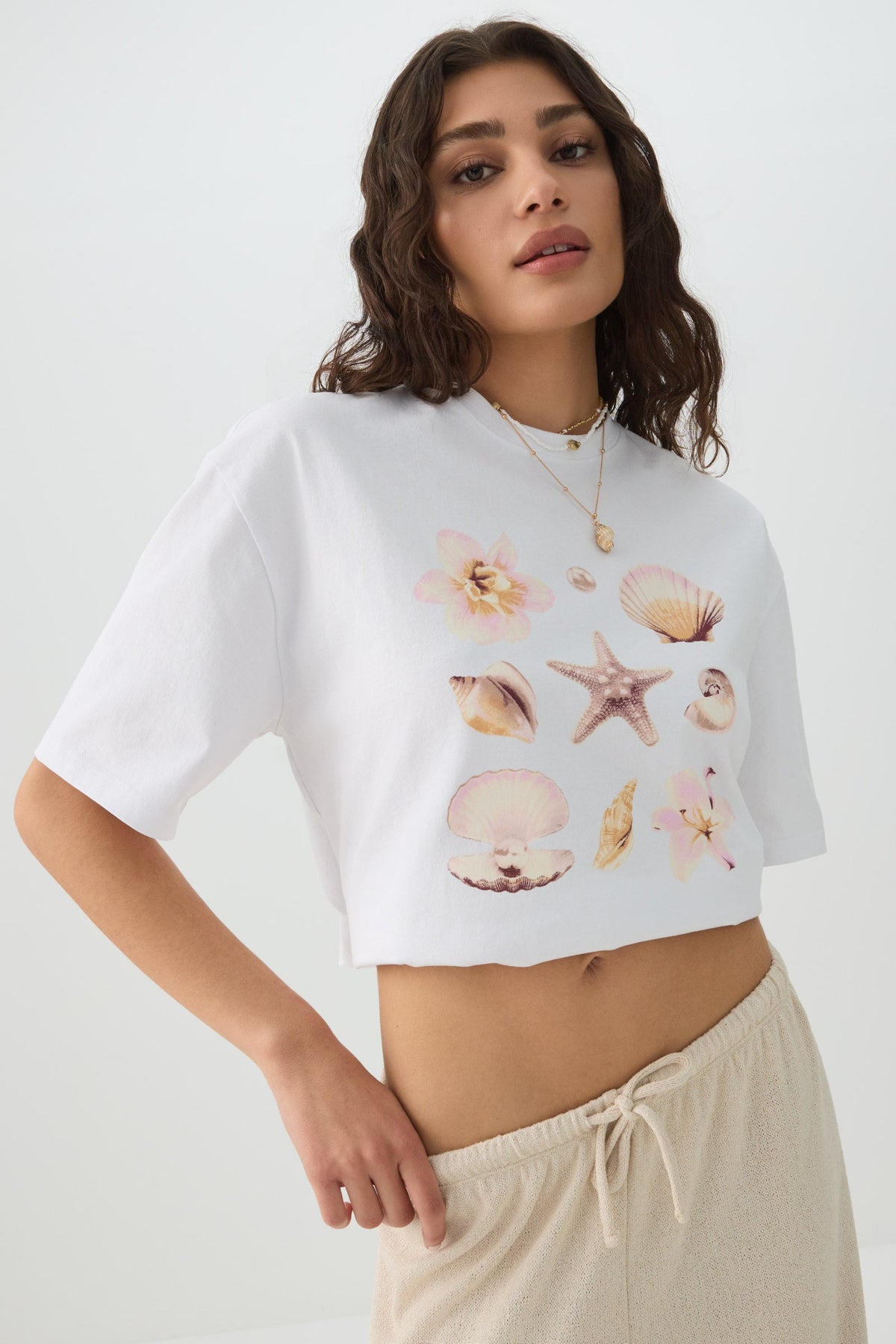 Longline Oversized Graphic T-Shirt