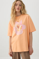 Longline Oversized Graphic T-Shirt