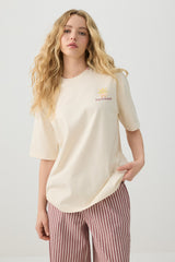 Longline Oversized Graphic T-Shirt