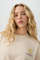 Longline Oversized Graphic T-Shirt