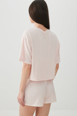 Knit Boxy Short PJ Set