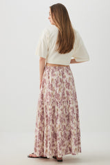 Tiered Maxi Skirt