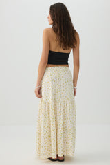 Tiered Maxi Skirt