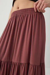 Tiered Maxi Skirt