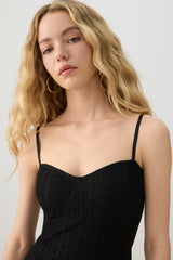Lace Bustier Romper