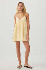 Tie-Back Mini Dress