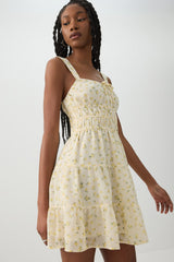 Tiered Smocked Mini Dress