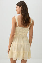 Tiered Smocked Mini Dress