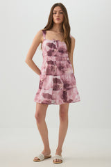Tiered Smocked Mini Dress