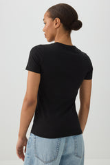 Basic Fitted Short Sleeve T-Shirt