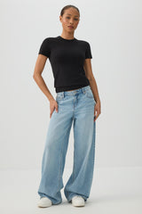 Basic Fitted Short Sleeve T-Shirt