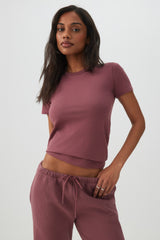 Basic Fitted Short Sleeve T-Shirt