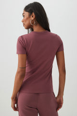Basic Fitted Short Sleeve T-Shirt