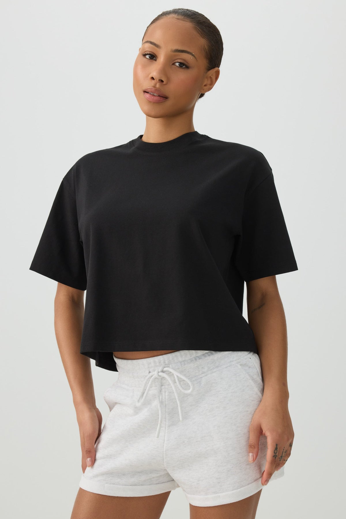 Basic Boxy Short Sleeve T-Shirt