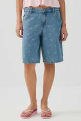 Low Rise Denim Jorts