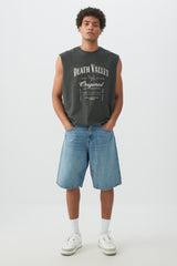 Baggy Denim Shorts