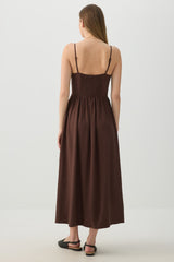 Linen Midi Dress