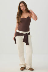 Bodysuit with Adjustable Spaghetti Straps