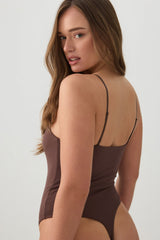 Bodysuit with Adjustable Spaghetti Straps