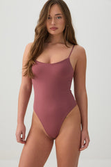 Bodysuit with Adjustable Spaghetti Straps