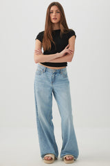 Ribbed Knit Cropped Top