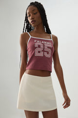 Textured Knit Mini Skort
