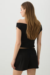 Crochet Knit Shorts