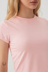 Crew Neck Crop Top