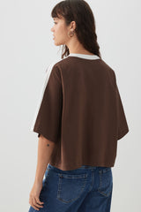 Short Boxy Jersey T-Shirt