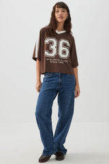 Short Boxy Jersey T-Shirt