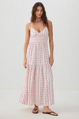 Smocked Tiered Maxi Dress
