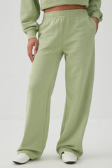 French Terry Wide Leg Pants