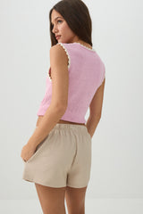 Low Rise Flowy Shorts
