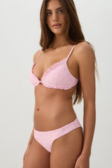 Eyelet Cheeky Bikini Bottom