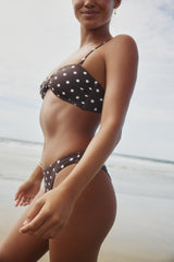 Twisted Bandeau Bikini Top