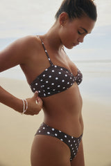 Twisted Bandeau Bikini Top