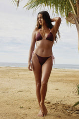 Contrast Bare Bikini Bottom