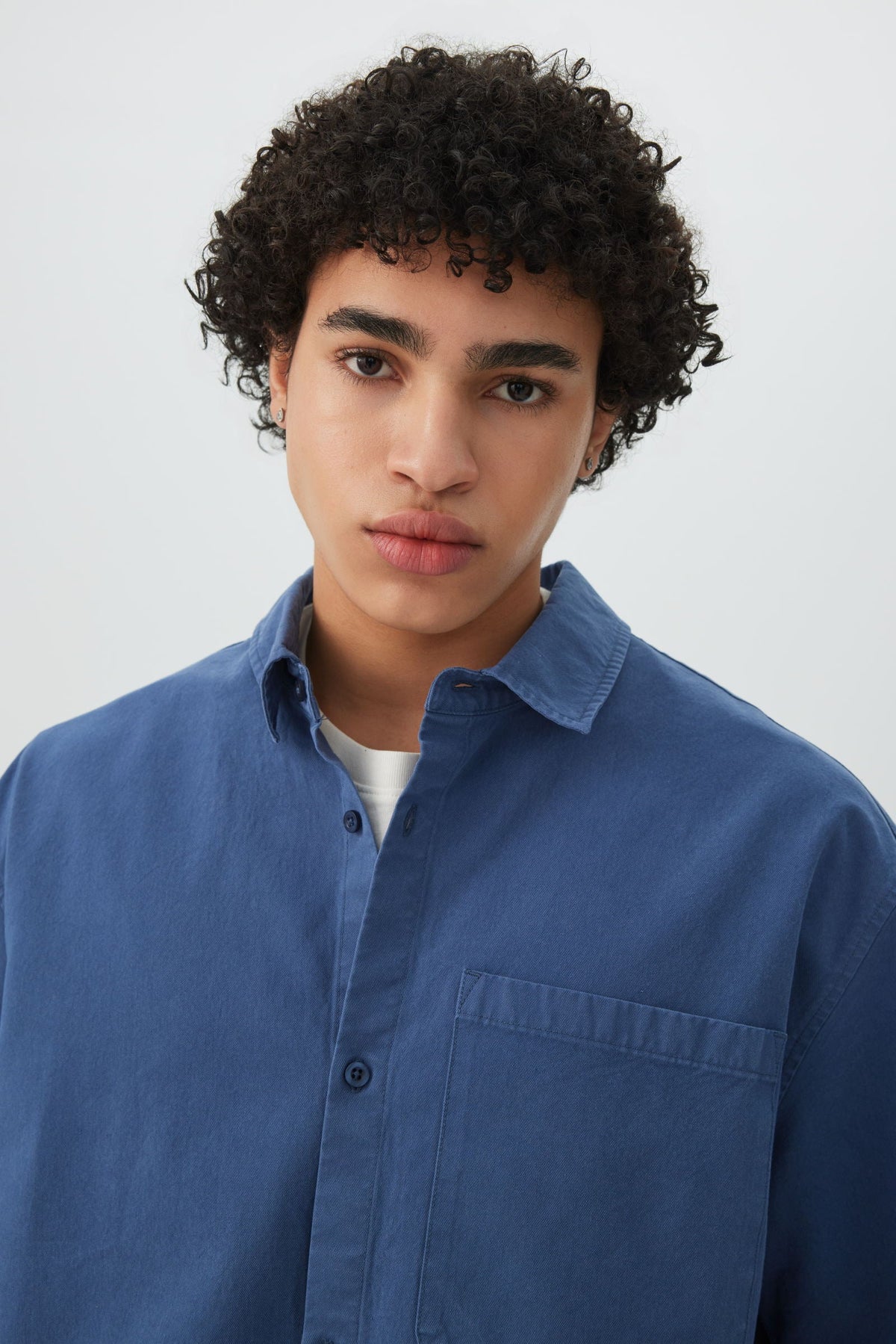 Boxy Short-Sleeve Shirt