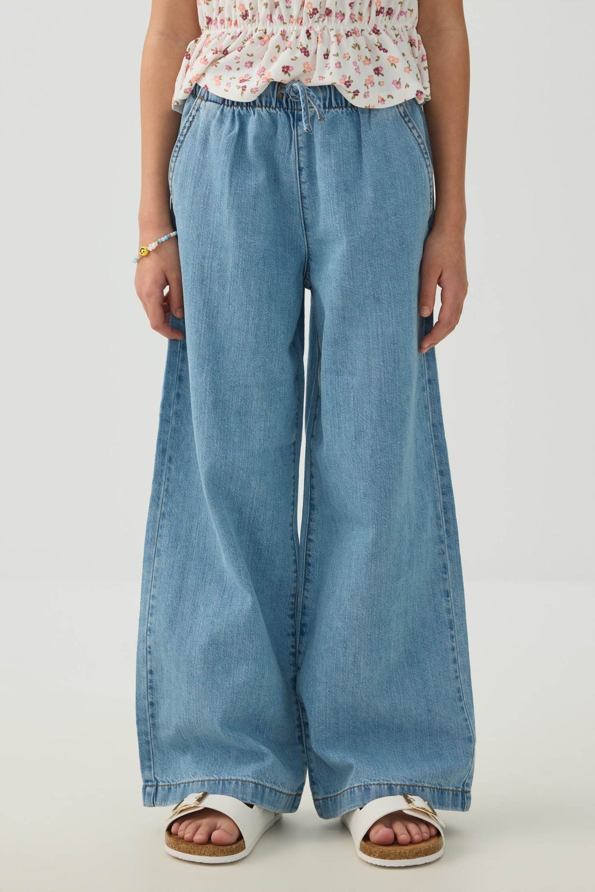 Flowy Denim Pants