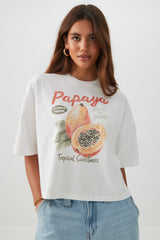 Graphic Drop Shoulder T-Shirt