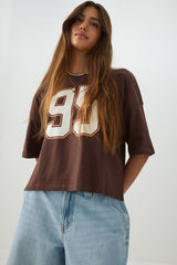 Graphic Drop Shoulder T-Shirt