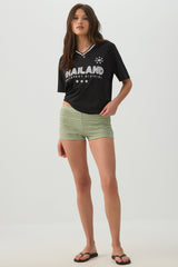 Oversized Mesh Thailand Football Top