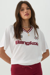 Oversized Mesh Thailand Football Top