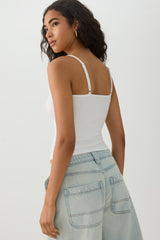 Basic Ribbed Knit Tank Top