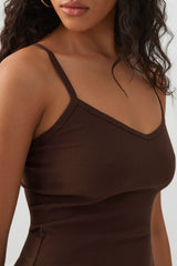 Basic Ribbed Knit Tank Top