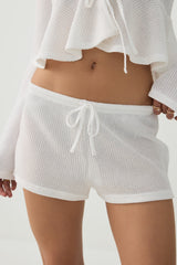 Crochet Knit Shorts