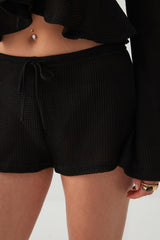 Crochet Knit Shorts