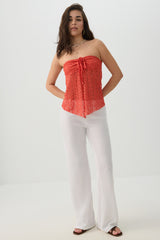 Crochet Wide Leg Pants
