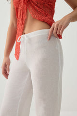 Crochet Wide Leg Pants